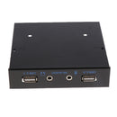 9-pin USB 2.0 To HD Audio Mic Ports CD ROM