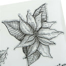 Vivid Pineapple and Flower Rubber Stamp Scrapbooking Photo Album Decorative Z
