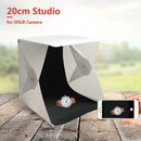 Portable Small Size Mini Lightbox Dual LED Studio Softbox for DSLR Camera