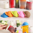 Can Topper Caps Beverage Bottle Lid Cover Reusable Protector Snap On Storage ES
