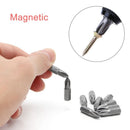 10Pcs 25mm S2 Steel Screwdriver Bits Hex Shank Torque PH2 Antislip Magnetic