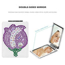 DIY Flower Special Shaped Diamond Painting Makeup Mirror Vanity Mirrors