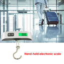 50kg/110lb Digital Electronic Luggage Scale Travel Bag Fish Hook Scales (B)