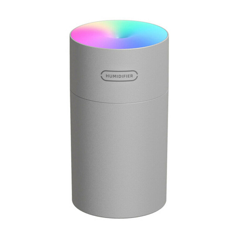 Timing USB Ultrasonic Dazzle Cup Humidifier Essential Oil Diffuser (Grey)