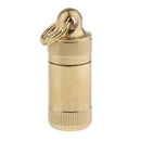 Waterproof Container Pill Box Case Bottle Tablet Capsule Storage Ring L
