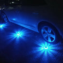 Super Bright Auto 15 Led Round Beacon Emergency Strobe Flashing Warning Lig