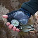 Metal Pocket Army Style Compass Military Camping Hiking Survival Marching N