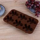 Silicone Snowman Cake Chocolate Mold DIY Fondant Cookie Baking Tool