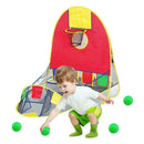 Foldable Sports Basketball Shooting Tent Game Basket Tent Ball Fun Shooting L6D6