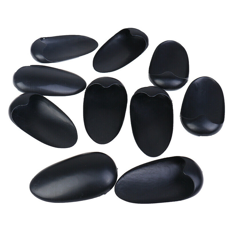 10 Pairs Black Plastic Ear Cover Salon Hairdressing Hair Dyeing Coloring Bat Gw