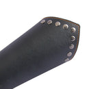 Medieval Knight Lace Up Wristband Wide Cuff Bracelet Costume Arm Armor Black