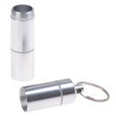 1Pc 4 Grids Pill Box Case Bottle Waterproof Aluminum Drug Holder Contai-OZ