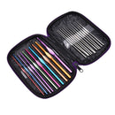 22pcs Multicolour Aluminum Crochet Hook Knitting Needle Set Weave Craft Yarn  3C