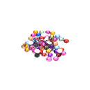 1000 Mixed Color Acrylic Nail Art Glitter Rhinestone Nail Tool DIY Decoration MO
