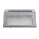 Stainless Steel 3LED Solar Stair Light Outdoor Courtyard Pathway Lamp(2pcs)