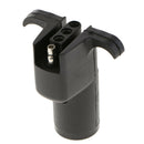 Trailer Electrics Twin Round Adapter 6 Pin To 4 Pin Towing Wiring Plug