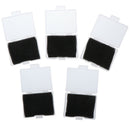 5Pcs/Set Hair Clipper Box Case For Ceramic Blade Hair Style Storage Box Hold_