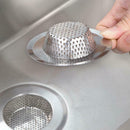 2X Kitchen Waste Stainless Steel Sink Strainer Plug Drain Filter Basket Drainer