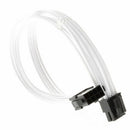 8-Pin ATX CPU ATX White Sleeve 30CM Extension Cord Shalkds 2 Cable Comb drg erew