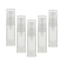 10 PCS 5&12mL Airless Pump Bottles Lotion Cosmetic Moisturizers Containers