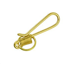 Metal Snap Lanyard Clip Hook Carabiner Camping Loaded Clasp Keyring Buckle