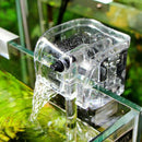 Mini Aquarium Fish Tank Waterfall Hang On External Oxygen Pump Water Filter