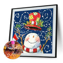 Snowman Diamond Painting 5D DIY Full Round Drill Xmas Pictures (B2093)