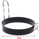 2Pcs Nonstick Fried Egg Mold with Handle Round Pancake Molds Eggs FryingTEUS
