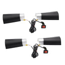 2x Motorcycle Scooter Heated Pads Handlebars Grip Heater Pads Universal for 12V