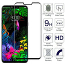 2-PACK 9H Tempered Glass Film Display Protector Full Cover For LG G8 ThinQ