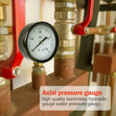 Portable 1/4 NPT Dial Digital Pneumatic Hydraulic 0-160 PSI Pressure Gauge