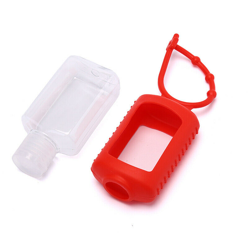 60ML Portable Travel Empty Bottle Cosmetic Refillable Bottle with Silicon Hol Nw