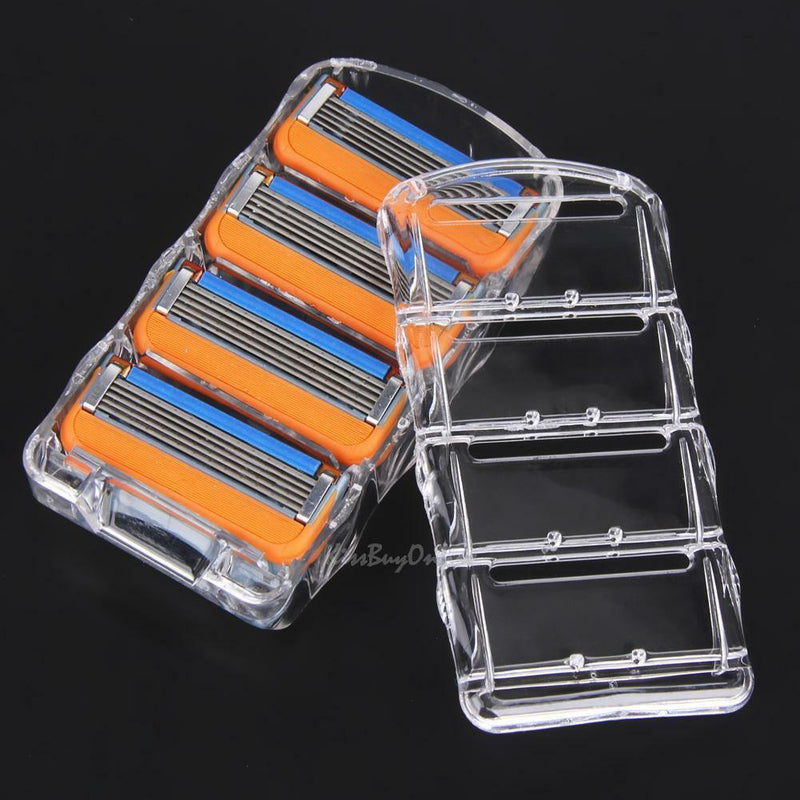 8x Stainless Steel Safety Sharp 5-Layer Blade Head Replacement for Shaving Razor