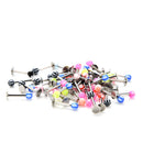Flossy 10X Stainless Steel Ball Top Lip Studs Ear Rings Tragus Body Piercing JRU