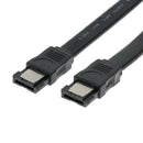 4Feet Shielded External eSATA Cable Male to Male - 120cm 7Pin eSATA to eSATA