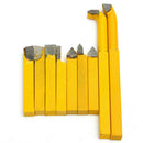 9pcs 8mm YW1 Alloy Carbide Brazed Tipped Lathe Tools Turning Milling Weldi PCY