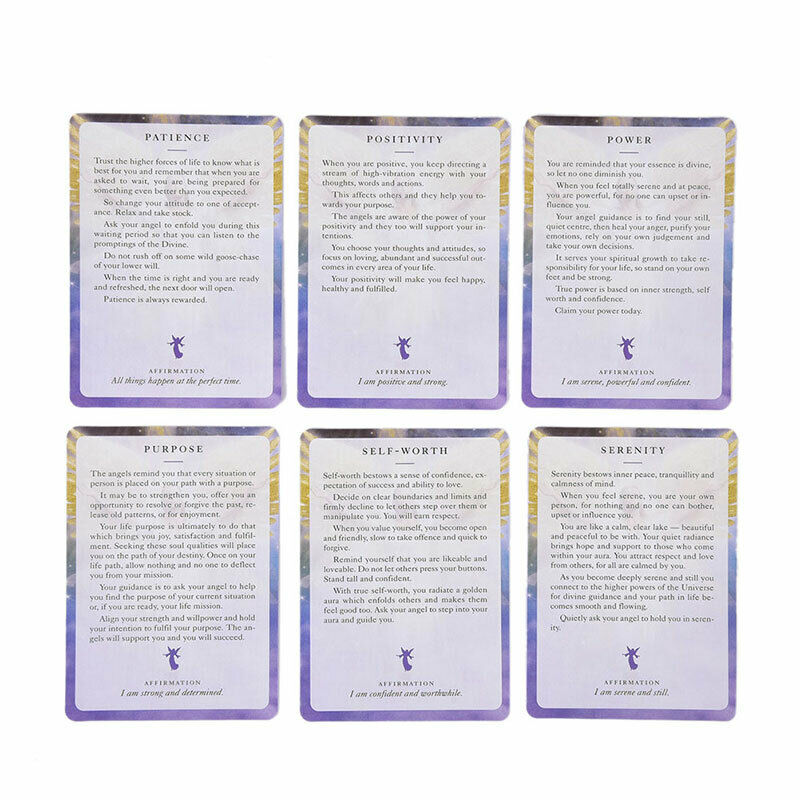 Angels of Light Cards Oracle Tarot Cards Divination Destiny Card Board GameJ Hn