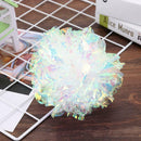 17cm Big White Flower Ball Sound Tin Paper Ball Teasing Kitten Pet Cat Toys
