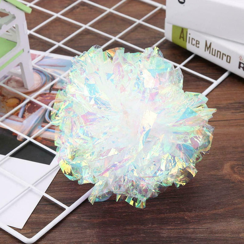 17cm Big White Flower Ball Sound Tin Paper Ball Teasing Kitten Pet Cat Toys