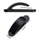 4 Pcs Black Auto SUV Car Interior Holder Handbags Purse Organizer Hook. BX