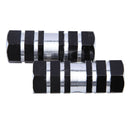 2pcs BMX Mountain MTB Bike Bicycle Alloy Axle Pedals Foot Stunt Pegs Black