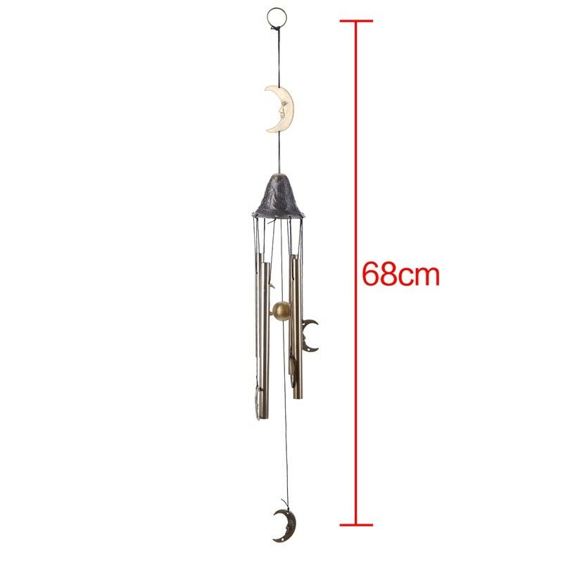 Outdoor Wind Chime, Classical Moon Wind Chimes 27 inches, Amazing Grace Win