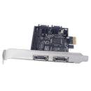 2 Ports PCIe to IDE SATA II eSATA x2 Adapter Card Conversion RAID Controller