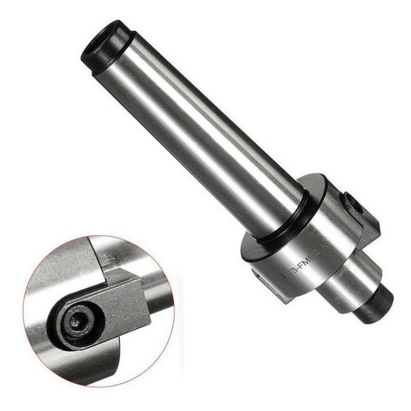 Steel Support MT3 FMB22 M12 Face Mill Holder Shell Mill Arbor for Plate Cutting