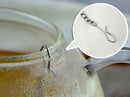 Round Style Aluminum Loose Tea Leaf Strainer Herbal Spice Infuser Filter