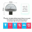 2X USB Mini LED RGB Disco Stage Light Party Club KTV Xmas Magic Phone Ball Lamp