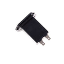 Black Rectangle 12V-36V DC Generator/Engine Sealed Hour Meter Counter%a