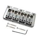 Adjustable Hardtail Bridge+3 Ply Pickguard for 4 String Guitar Bass Parts