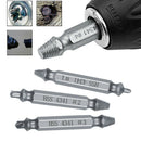5x Quick Out Broken Stripped Screw Extractor Drill Bits Kit Bolts Remover