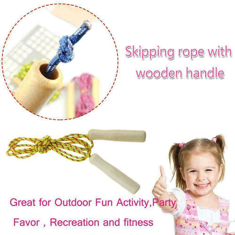 1* High Skipping Jump Rope Adjustable Skipping Training Exercise Kids Fo I0K2